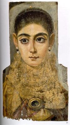 The Fayum Mummy Portrait of a Young Woman –  a Timeless Gaze into an Ancient Soul!