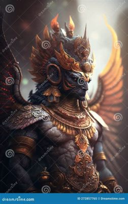 Garuda: A Majestic Fusion of Avian and Divine!