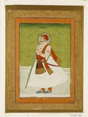 Raja Bhoop Singh A Monumental Portrait Celebrating Mughal Lineage and Artistic Brilliance!