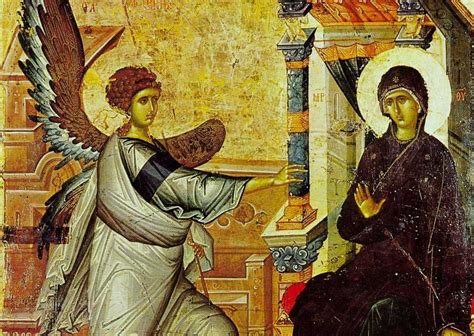 The Annunciation Icon: A Glimpse into Byzantine Influence and Emotional Depth!