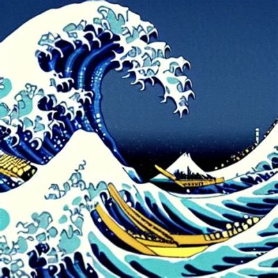 The Great Wave Off Kanagawa - Exploring Hyperrealistic Depictions and Oceanic Symbolism!