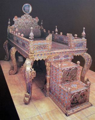 The Peacock Throne! A Symphony of Jewels and Persian Grandeur!