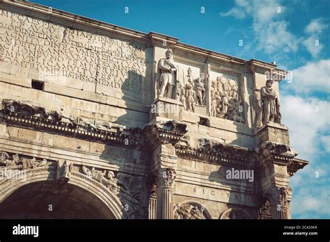 The Triumphal Arch of Constantine – Majestic Marble and Intricate Reliefs Unveiled!